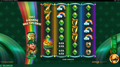 777 Rainbow Respins Slot Gratis