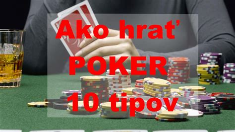 Ako Hrat Holdem Poker