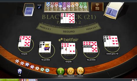 Blackjack Xchange Betfair