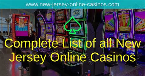 Casino Online Nj