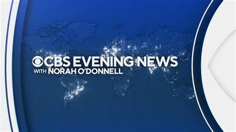 Cbs Evening News Intervalo De Tempo