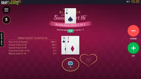 Classic Blackjack With Sweetheart 16 Pokerstars