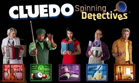 Cluedo Spinning Detectives Novibet