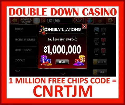 Double Down Casino De Trabalho Chip Codigos De Nenhum Inqueritos
