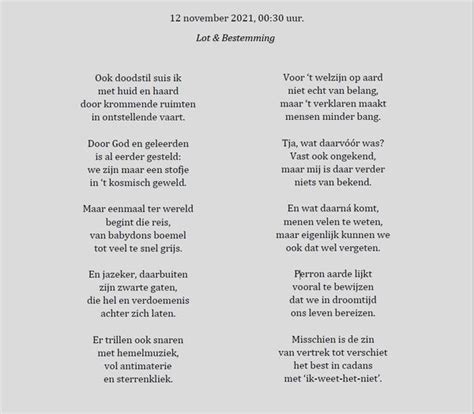 Een Slot Gedicht