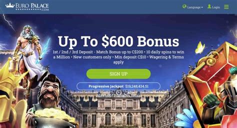 Euro Palace Casino Reivindicacao De Bonus