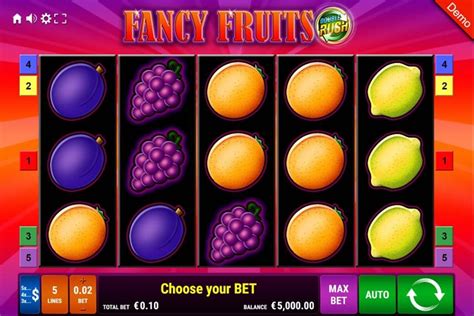 Fancy Fruits Double Rush 888 Casino
