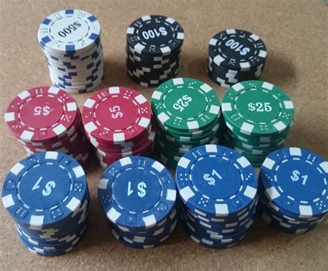 Ficha De Poker Colar Barato