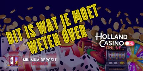 Holland Casino Aposta Minima