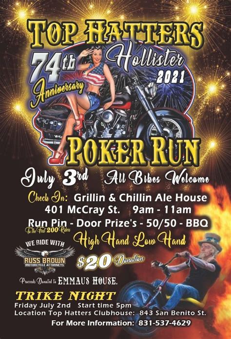 Hollister Poker Run 2024