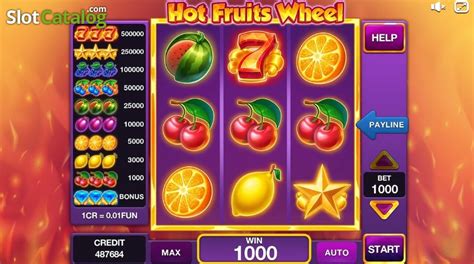 Hot Fruits Wheel 3x3 888 Casino