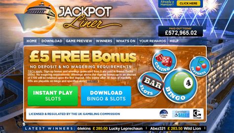 Jackpotliner Uk Casino Download