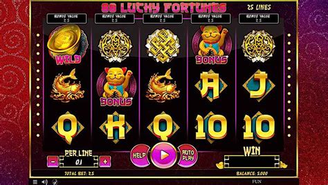 Jogar 88 Lucky Fortunes Com Dinheiro Real