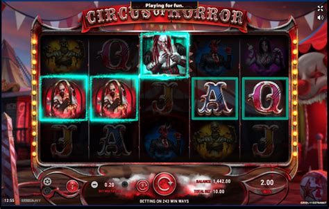 Jogar Circus Of Horror Com Dinheiro Real