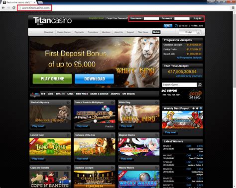 Login Titan Casino