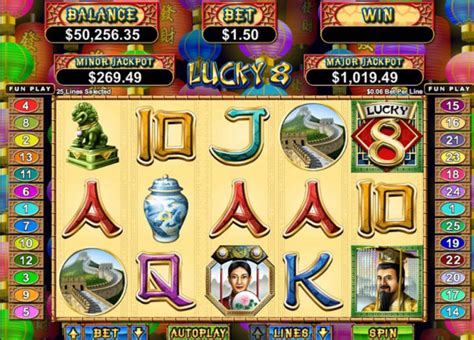 Lucky 8 Slots De Linha