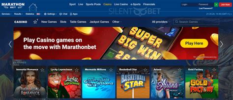 Marathonbet Casino Download