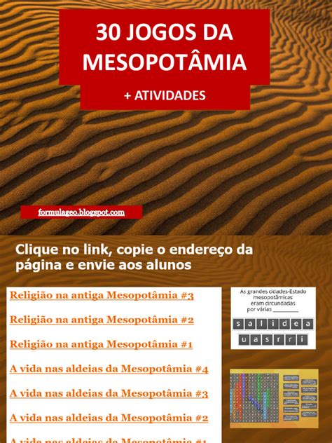 Mesopotamia Jogo