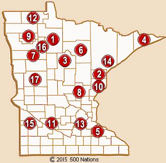 Minneapolis Casino Mapa