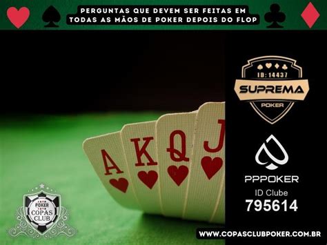 No Poker O Que Vem Depois Do Flop