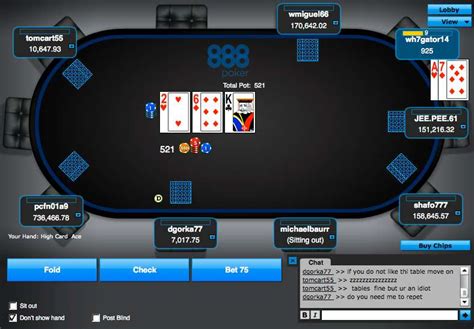 O 888 Poker Apenas Em Nova Jersey