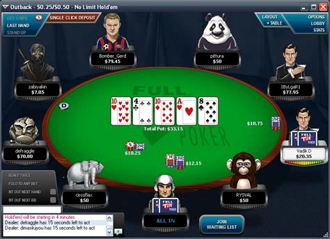 O Full Tilt Poker Dinheiro Adder