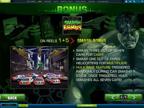 O Incrivel Hulk Casino Online
