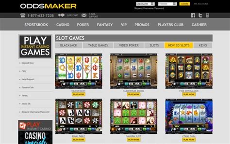 Oddsmaker Casino App