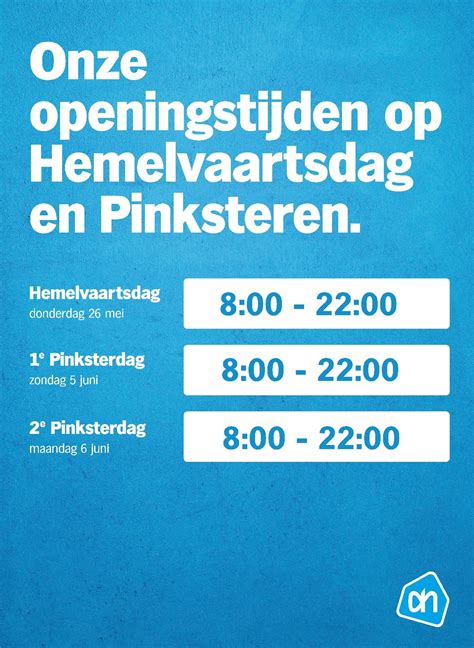 Openingstijden Albert Heijn Sloten