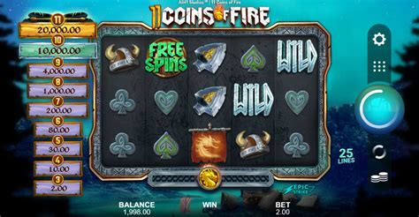 Play 11 Coins Of Fire Slot