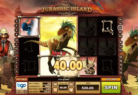Play Jurassic Island Slot