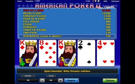 Poker Americano 2 Ca La Aparate Gratis