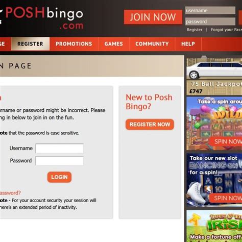 Posh Bingo Casino Download