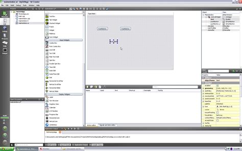 Qt Creator Slot Editor