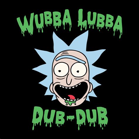 Rick And Morty Wubba Lubba Dub Blaze