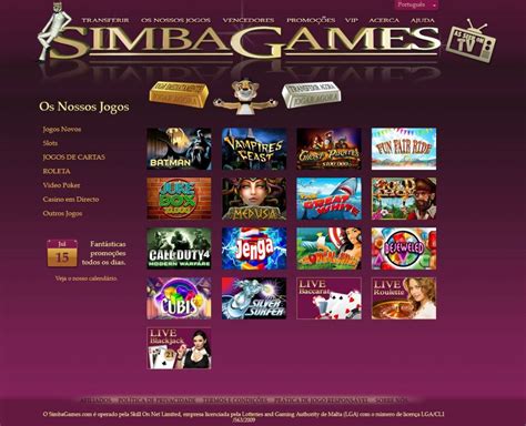 Simba Games Casino Peru