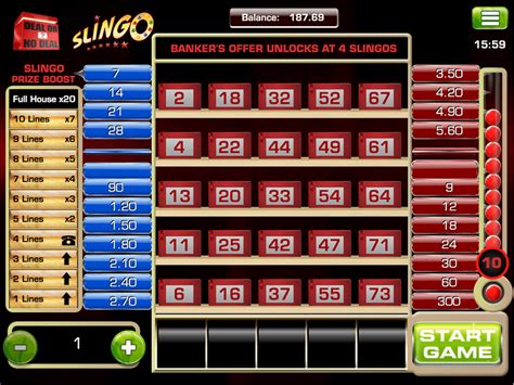Slingo Deal Or No Deal Slot Gratis