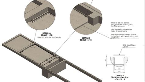 Slot De Drenagem Arquivo Cad