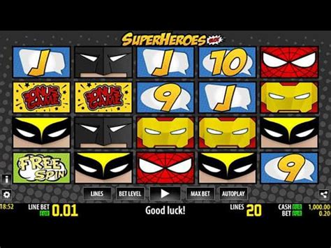 Superheroes Slot - Play Online