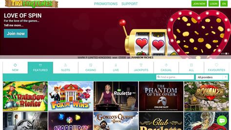 Tiki Fortunes Casino Mobile